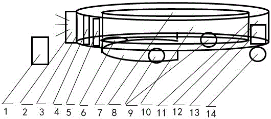 Remote control ball pick-up device