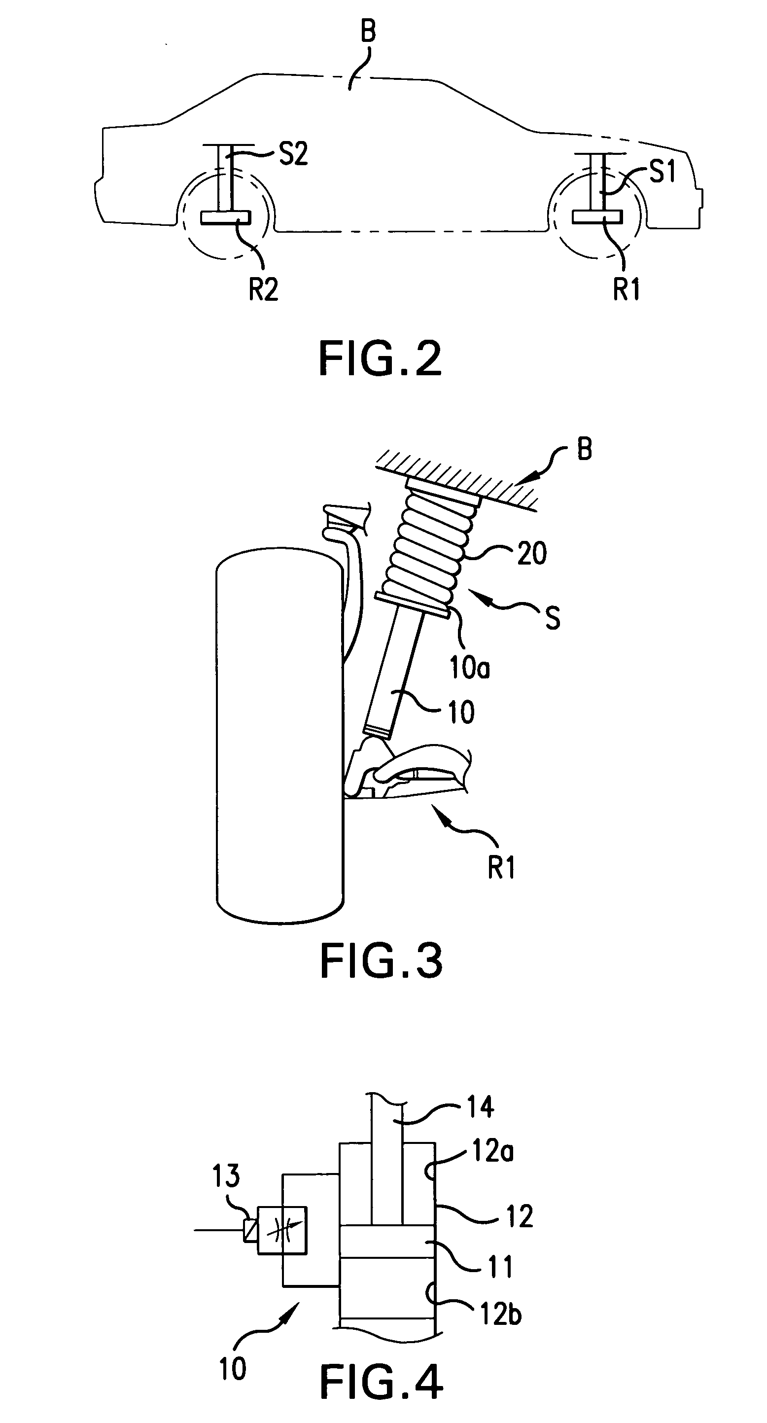 Vehicle suspension control system and suspension control method