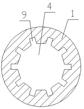 Anchorage hole integrated drilling and reaming construction method