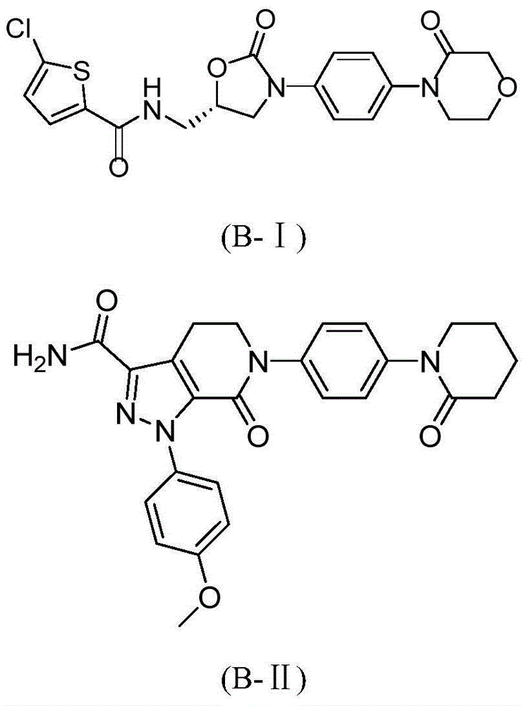 Hydrazide compound as blood coagulation factor Xa inhibitor