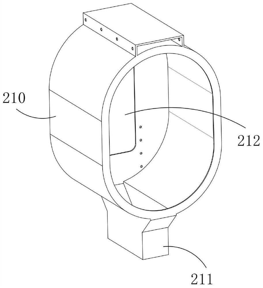 Classifying and screening assembly applied to tea leave production and processing