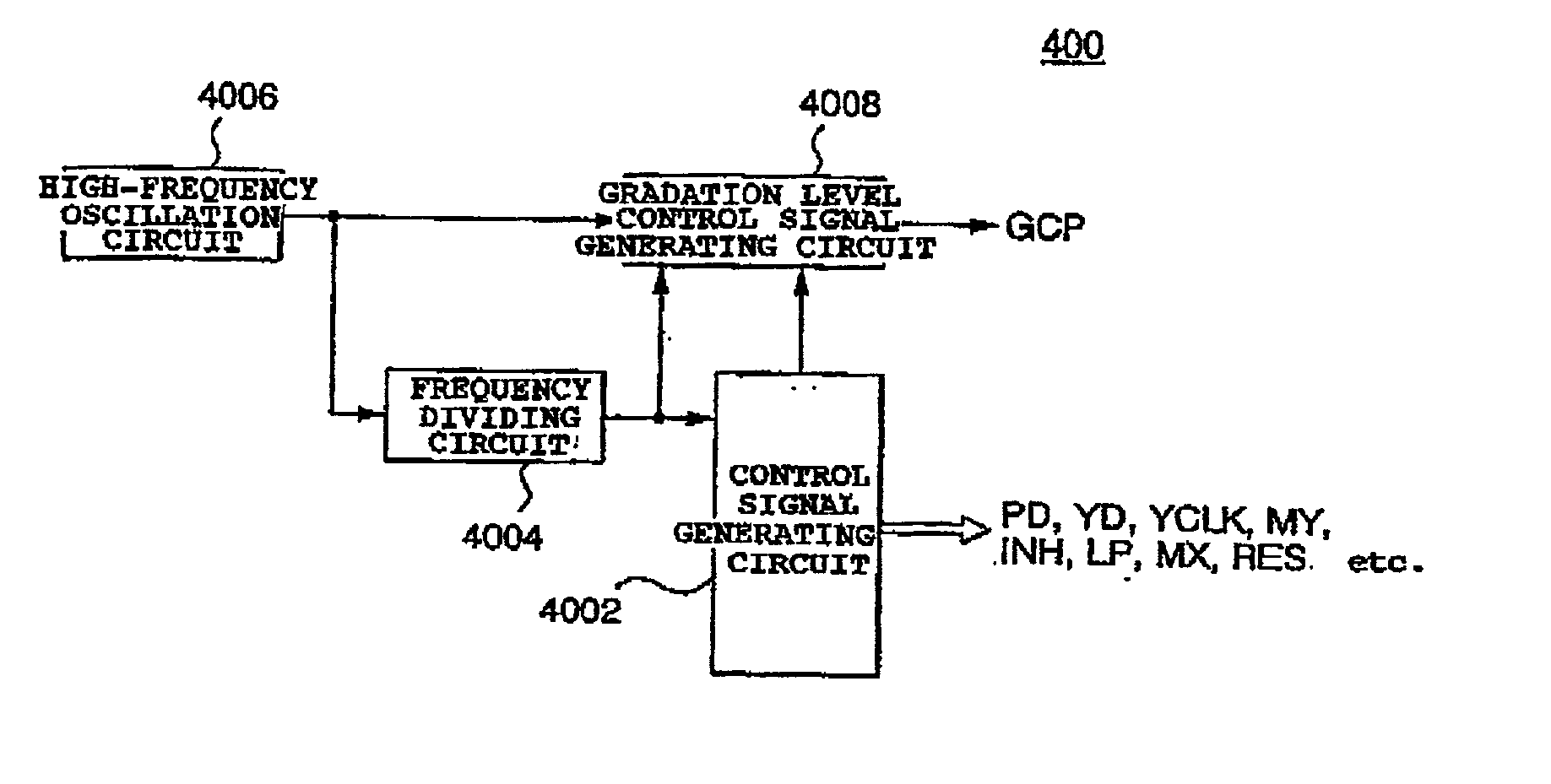 Method of driving matrix type display apparatus, display apparatus and electronic equipment