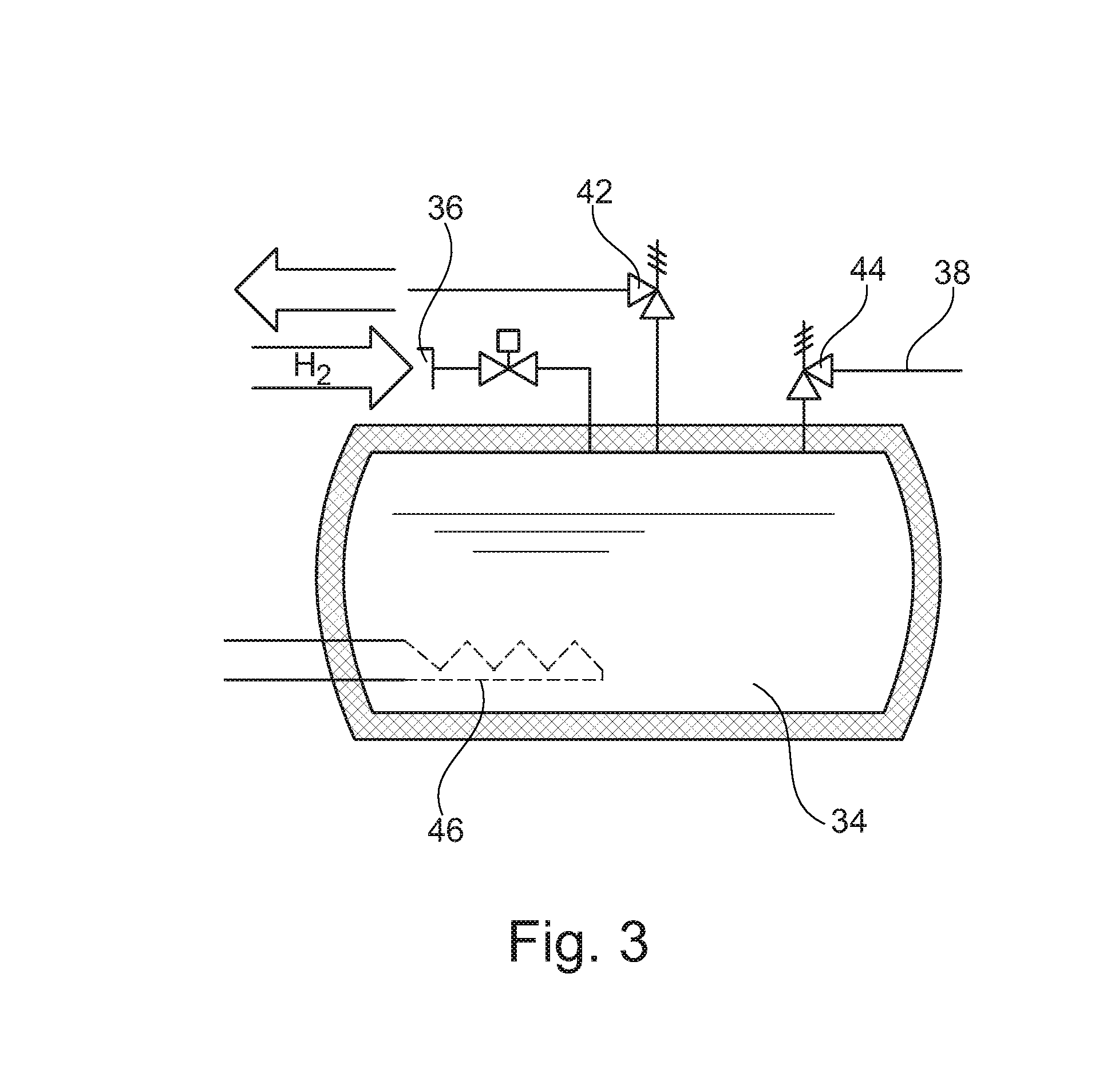 Auxiliary power system for an airplane and an airplane with such an auxiliary power system