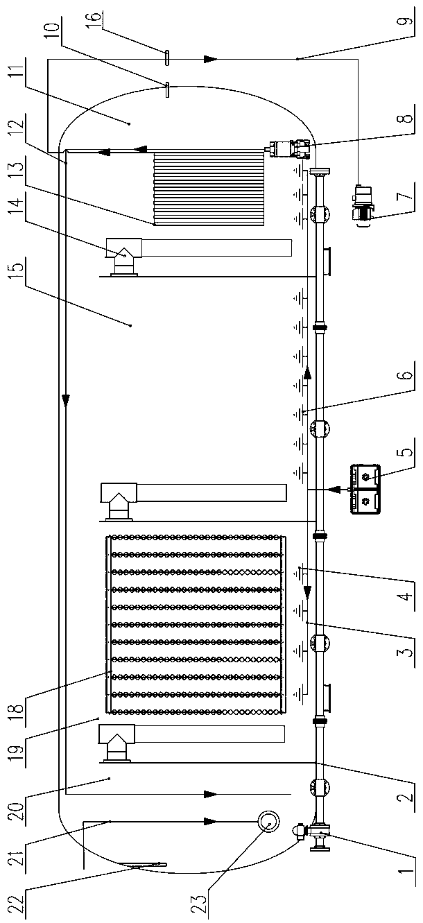 MBR (Membrane Bioreactor) integral sewage treatment equipment with automatic sludge discharge