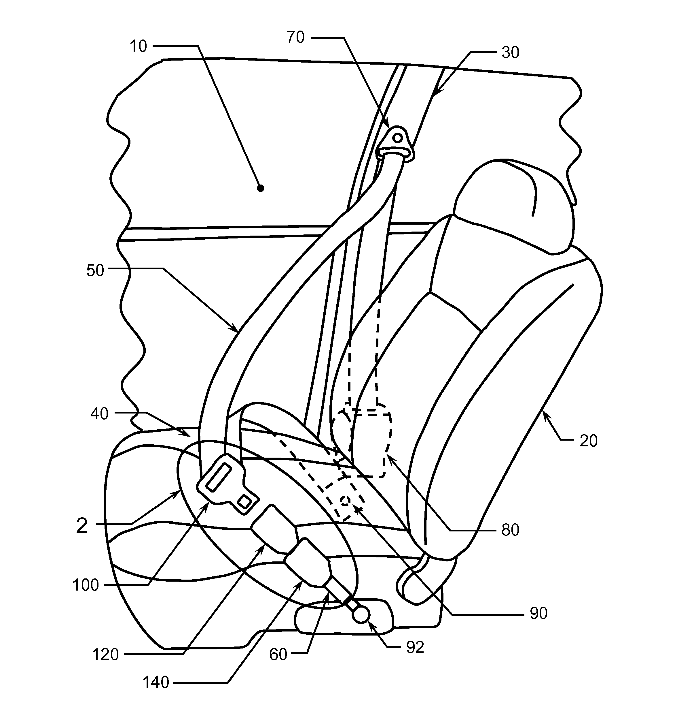 Resettable Load-Limiting Adaptive Seatbelt Apparatus