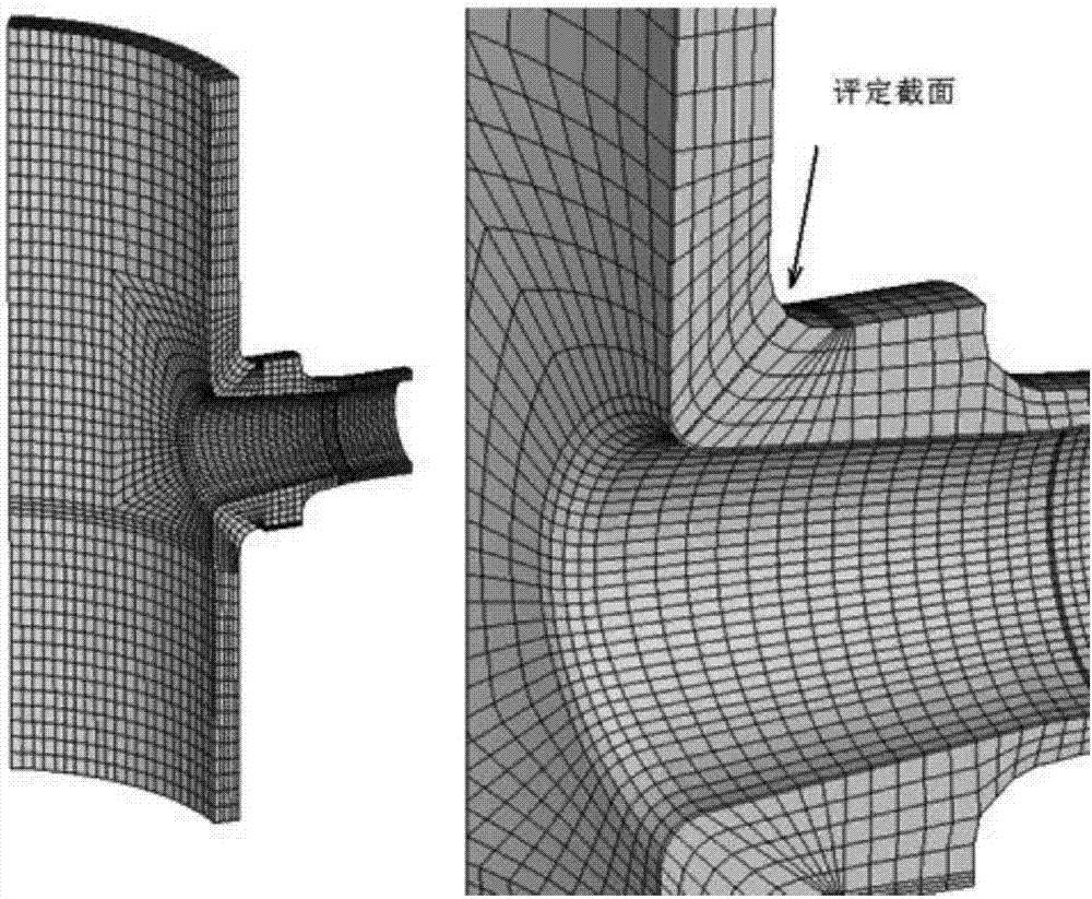 Method for on line monitoring fatigue damage of nuclear grade equipment and pipelines