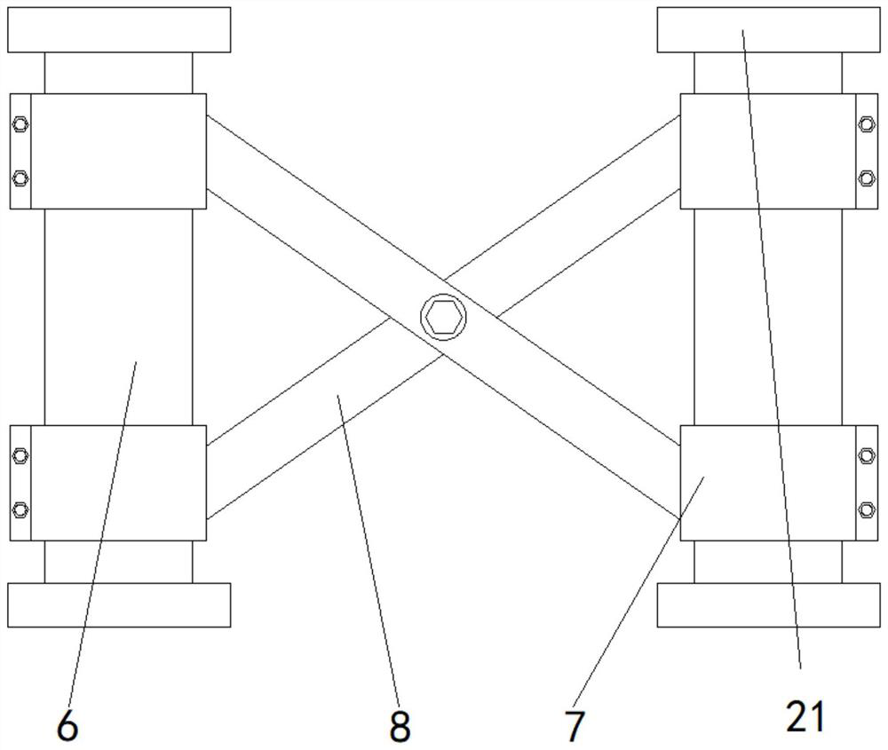 Fabricated building anti-seismic structure with good stability