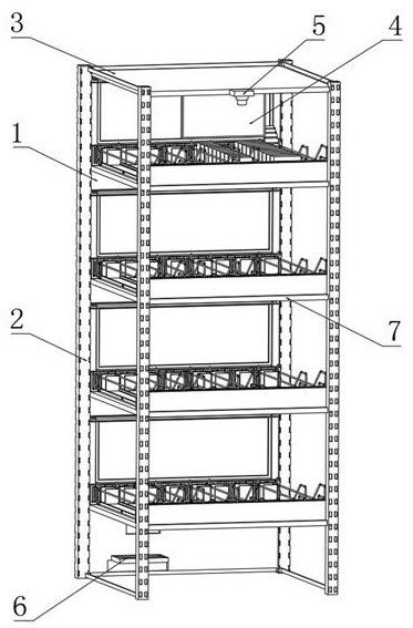 Intelligent goods shelf system based on RFID technology