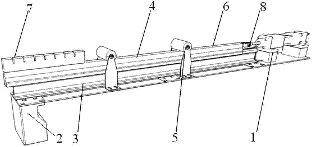 Device for preventing billet from tipping in steel tapping and steel loading of hot rolling heating furnace and control method thereof