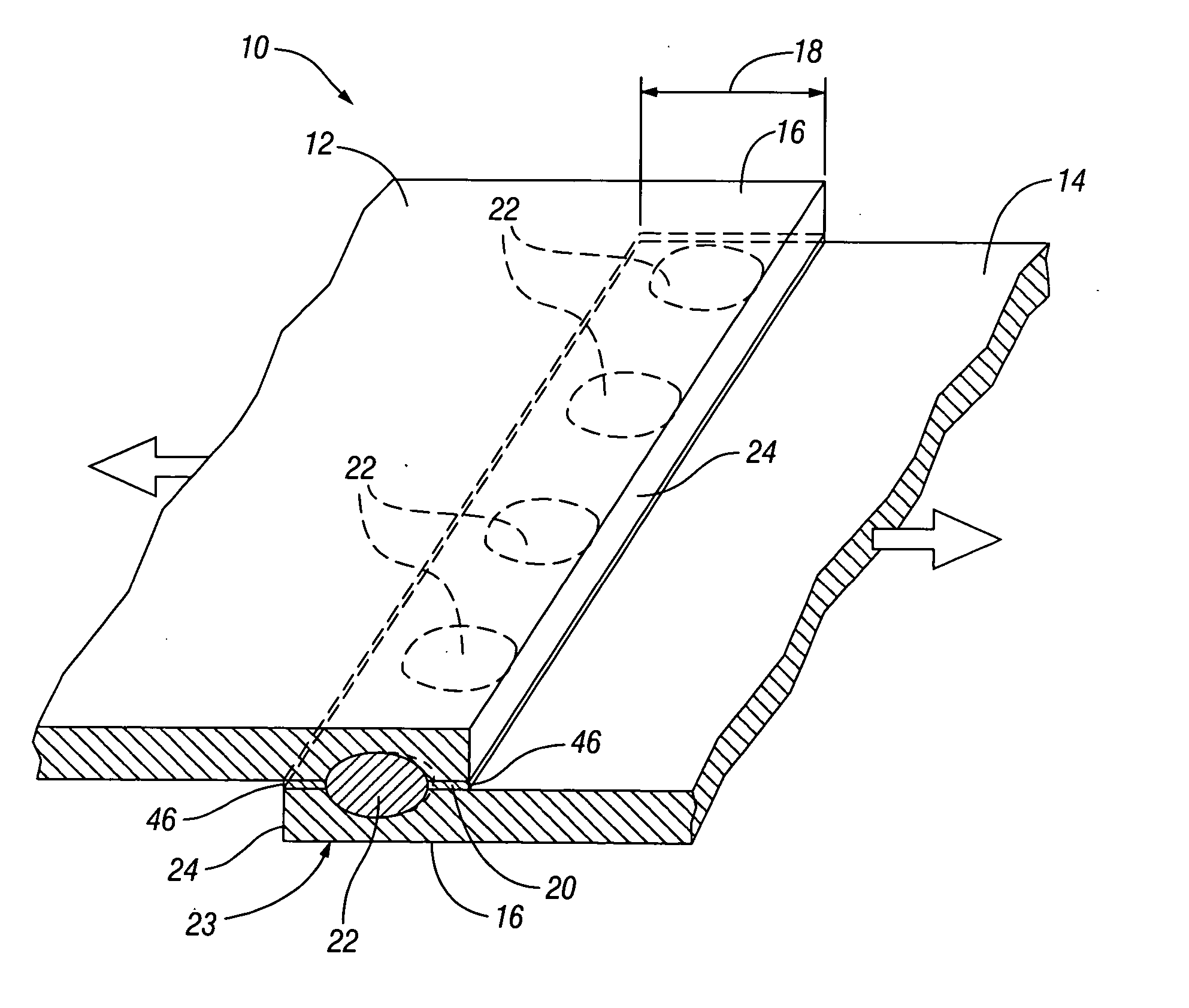 Sheet metal assembly and method to reduce weight