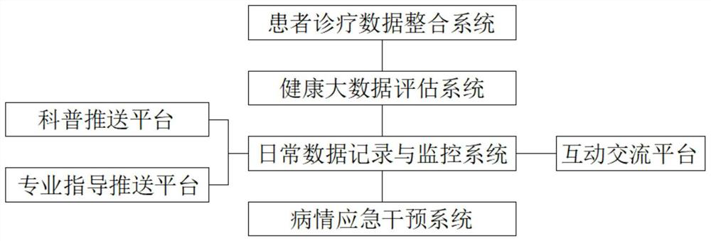 Patient health big data self-management system and method thereof