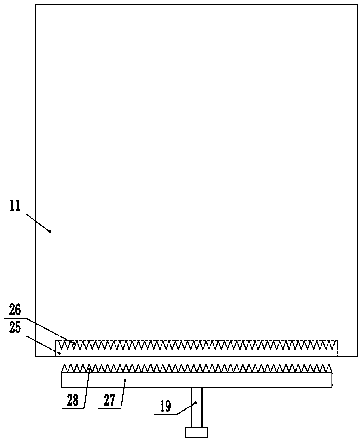 Metal plate bending device for case machining