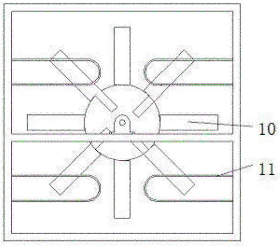 Early-stage box body young chicken breeding device and young chicken breeding method