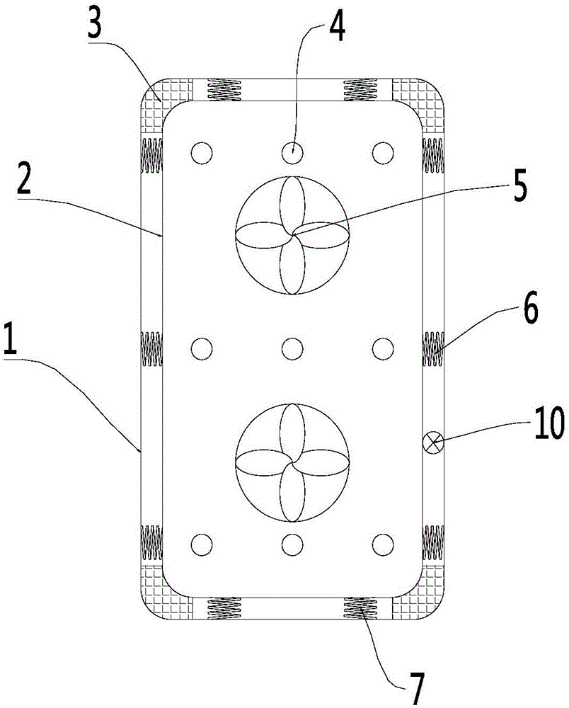 High-protective-property mobile phone shell