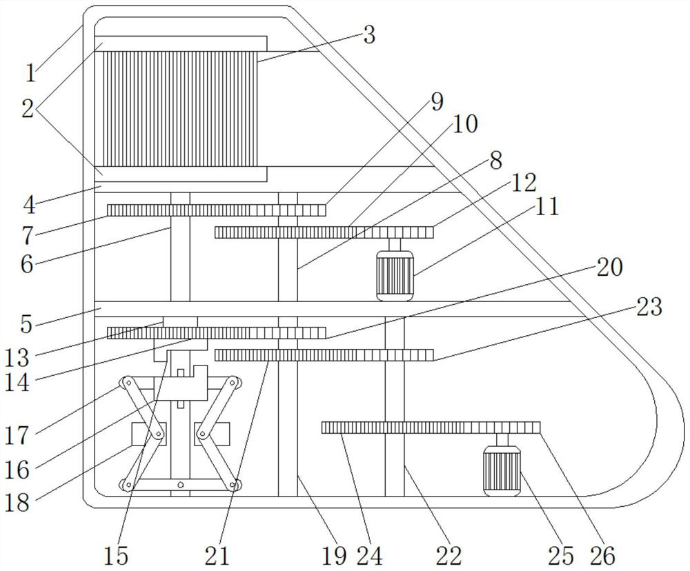 Hydroelectric generation assembly capable of performing double generators based on gravity