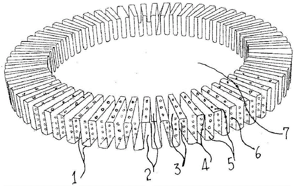 Method for manufacturing high-effect low-cost LED lamp heat radiation protection mechanism