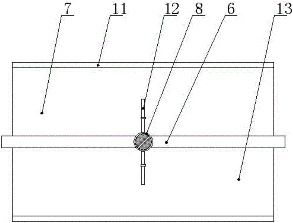 Dropping scraping device