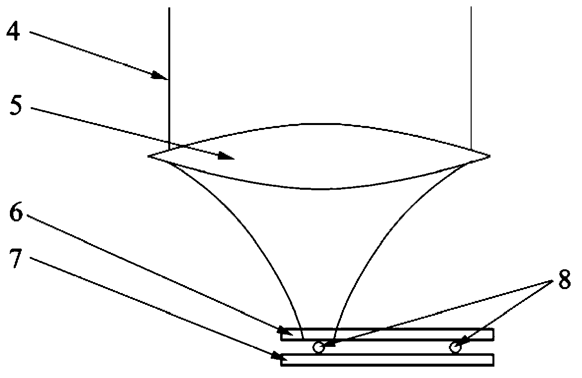 Method for welding panel glass of display