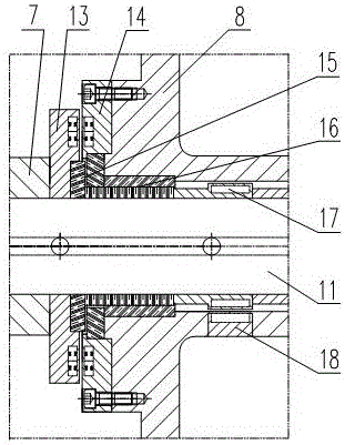 A low heat source magnetic stirring device