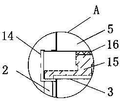 Garbage classified compression device for garbage disposal