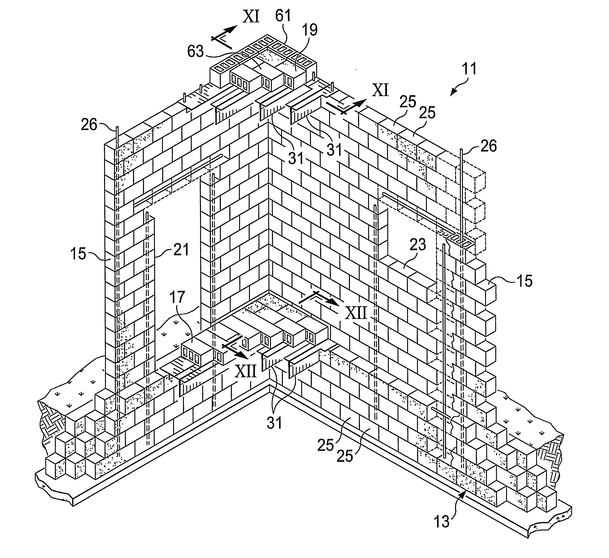 Bond beam and block joist