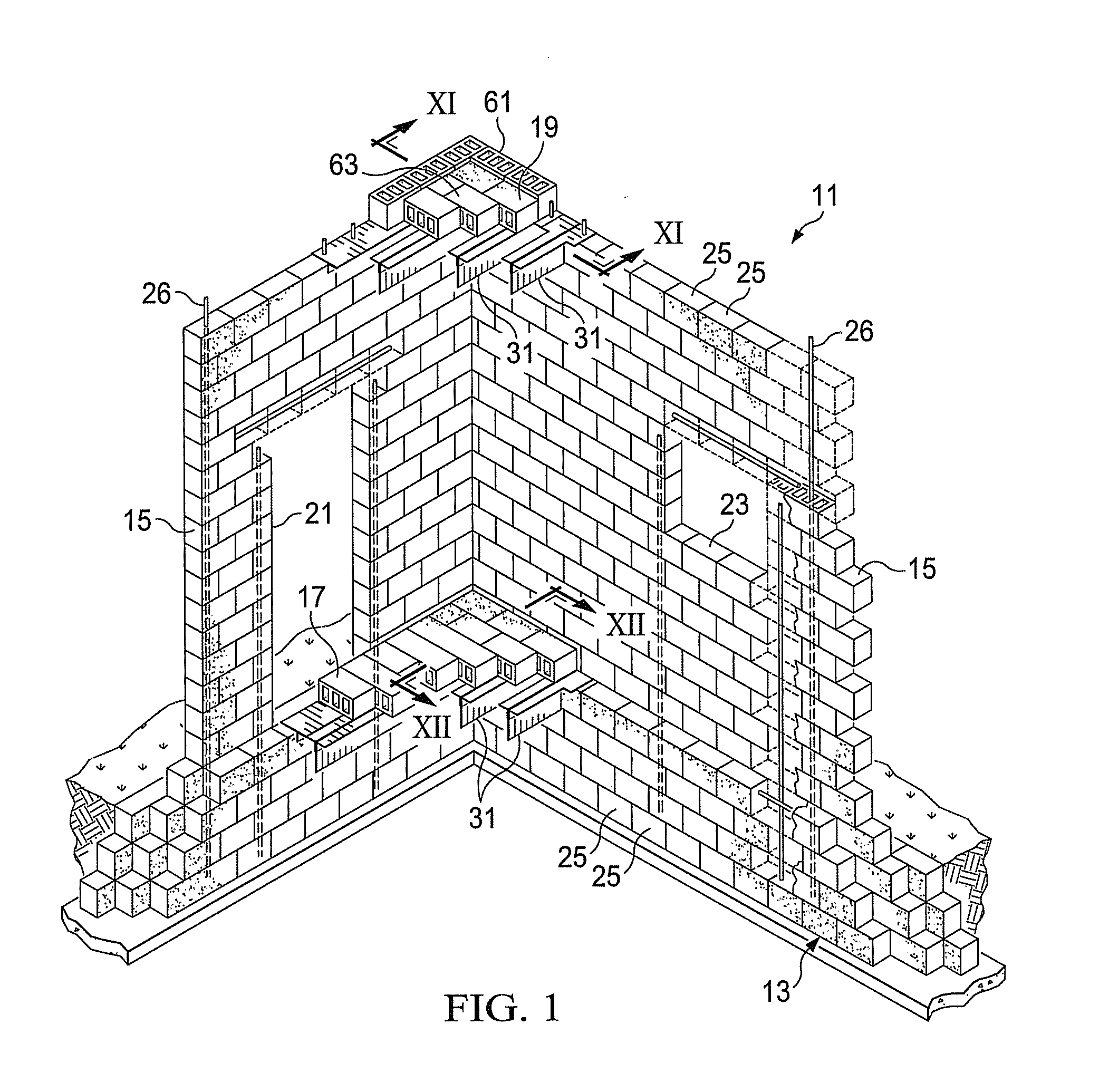 Bond beam and block joist