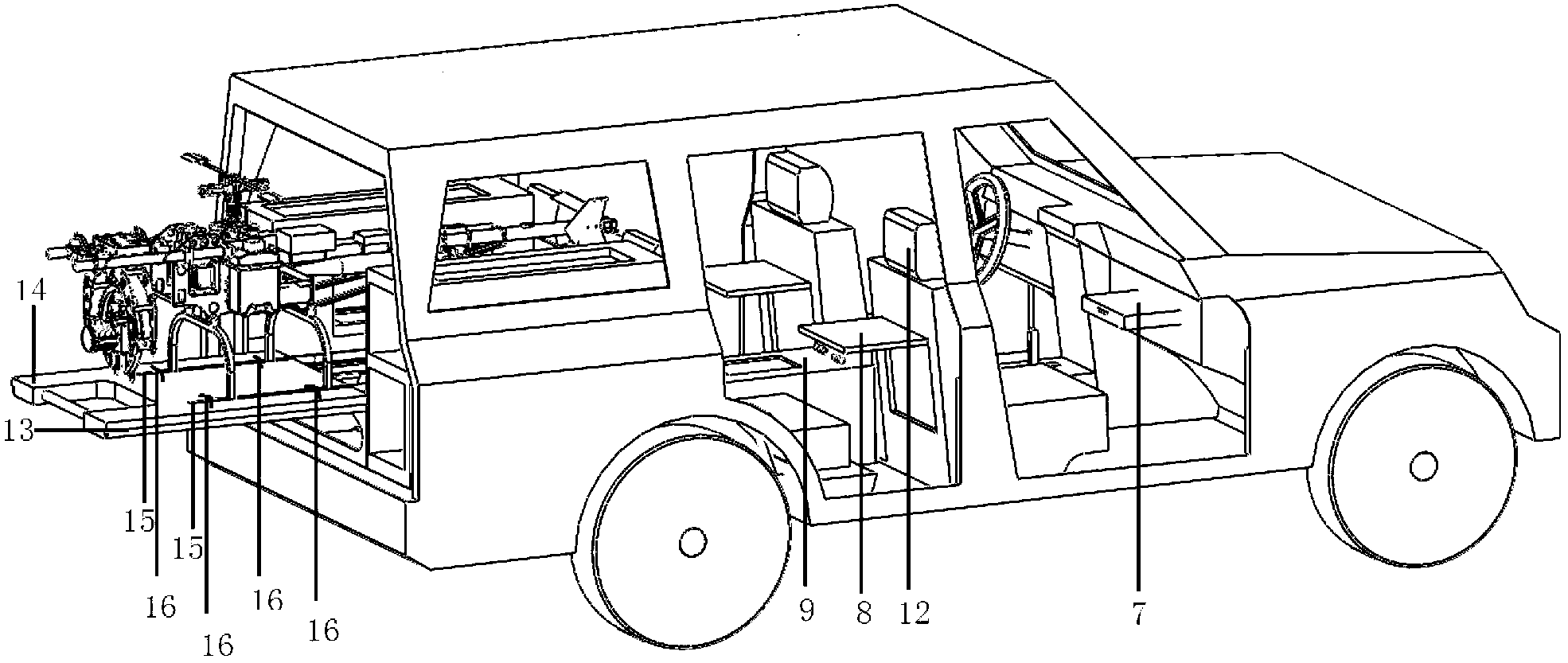 Unmanned aerial vehicle comprehensive ground station system and application method thereof