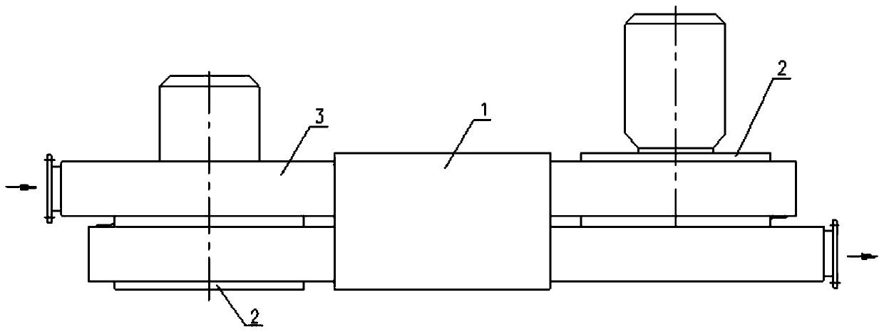 A liquid metal magnetic conveying device