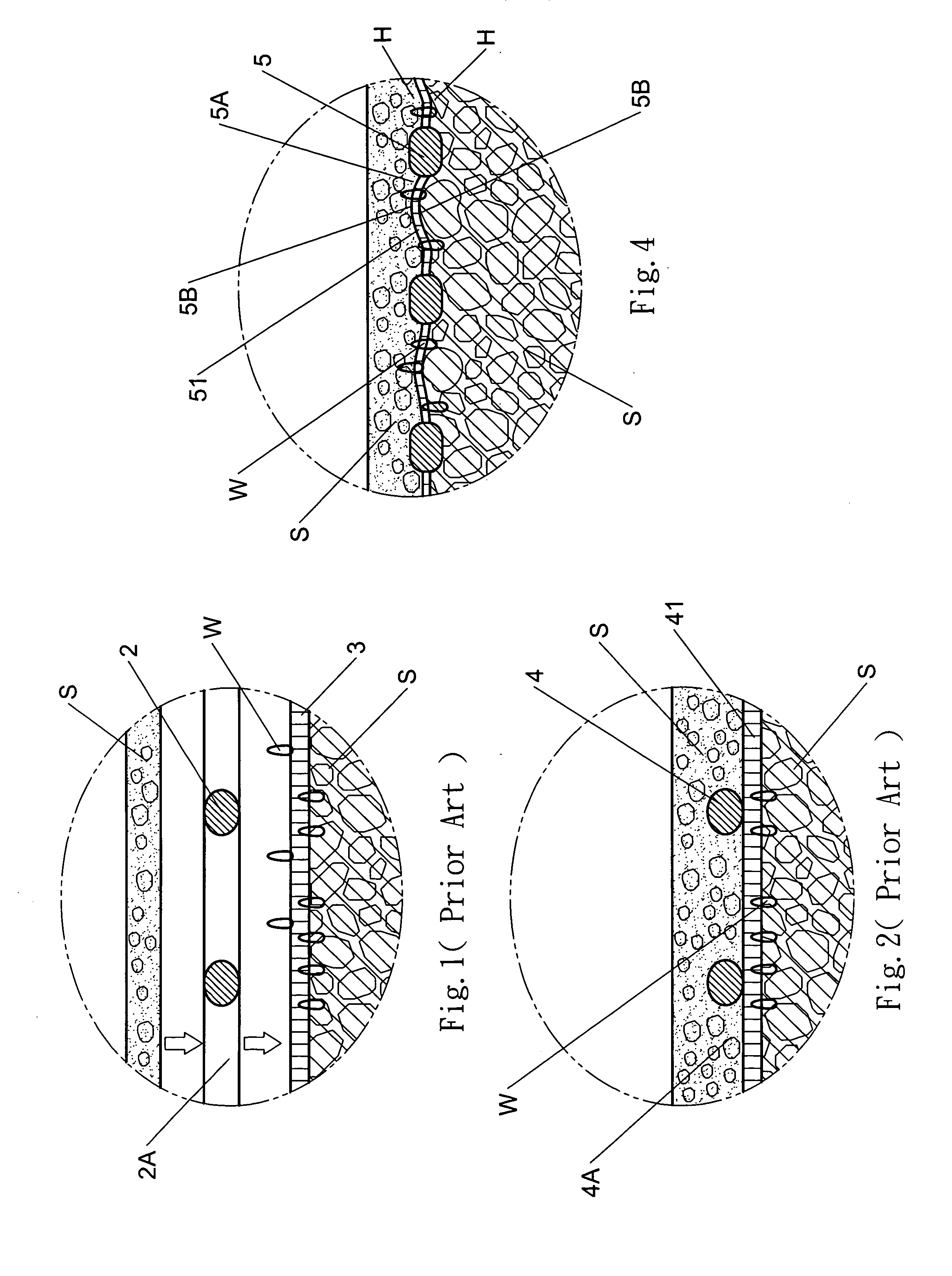 Geogrid provided with filtration mesh layer for geodetic engineering