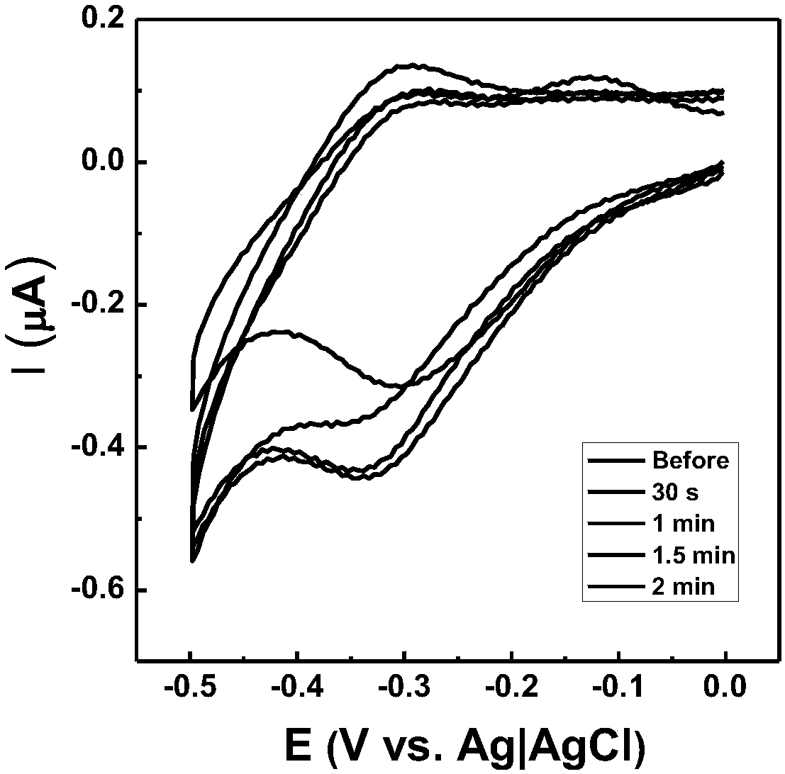 Method for quantitative evaluating HP DNA hairpin configuration on substrate surface based on enzymic hydrolysis ability and background signal eliminating method based on enzymic hydrolysis ability