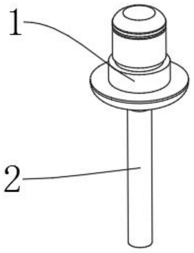 CFRP single-side core-pulling lossless riveting fastener and method