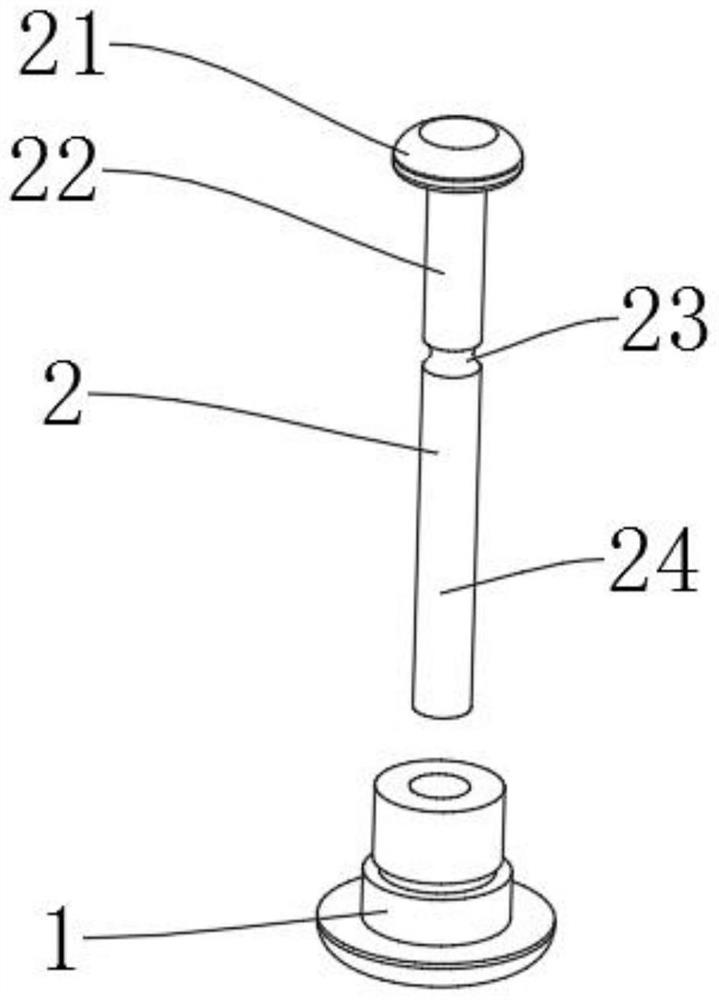 CFRP single-side core-pulling lossless riveting fastener and method