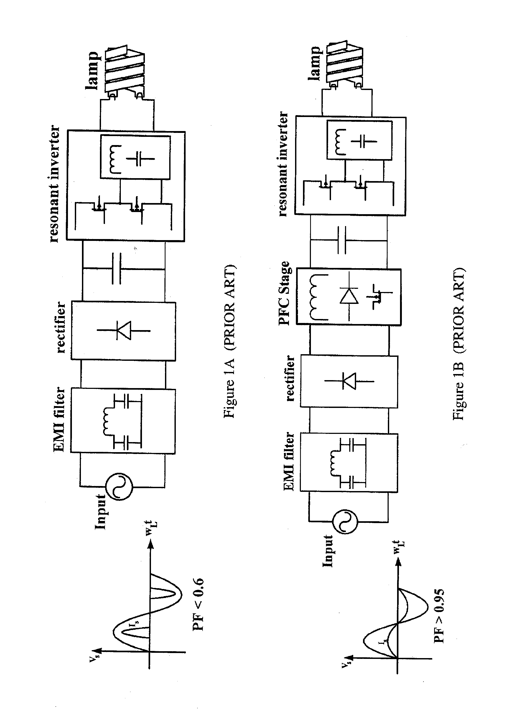 Electronic Ballast with High Power Factor