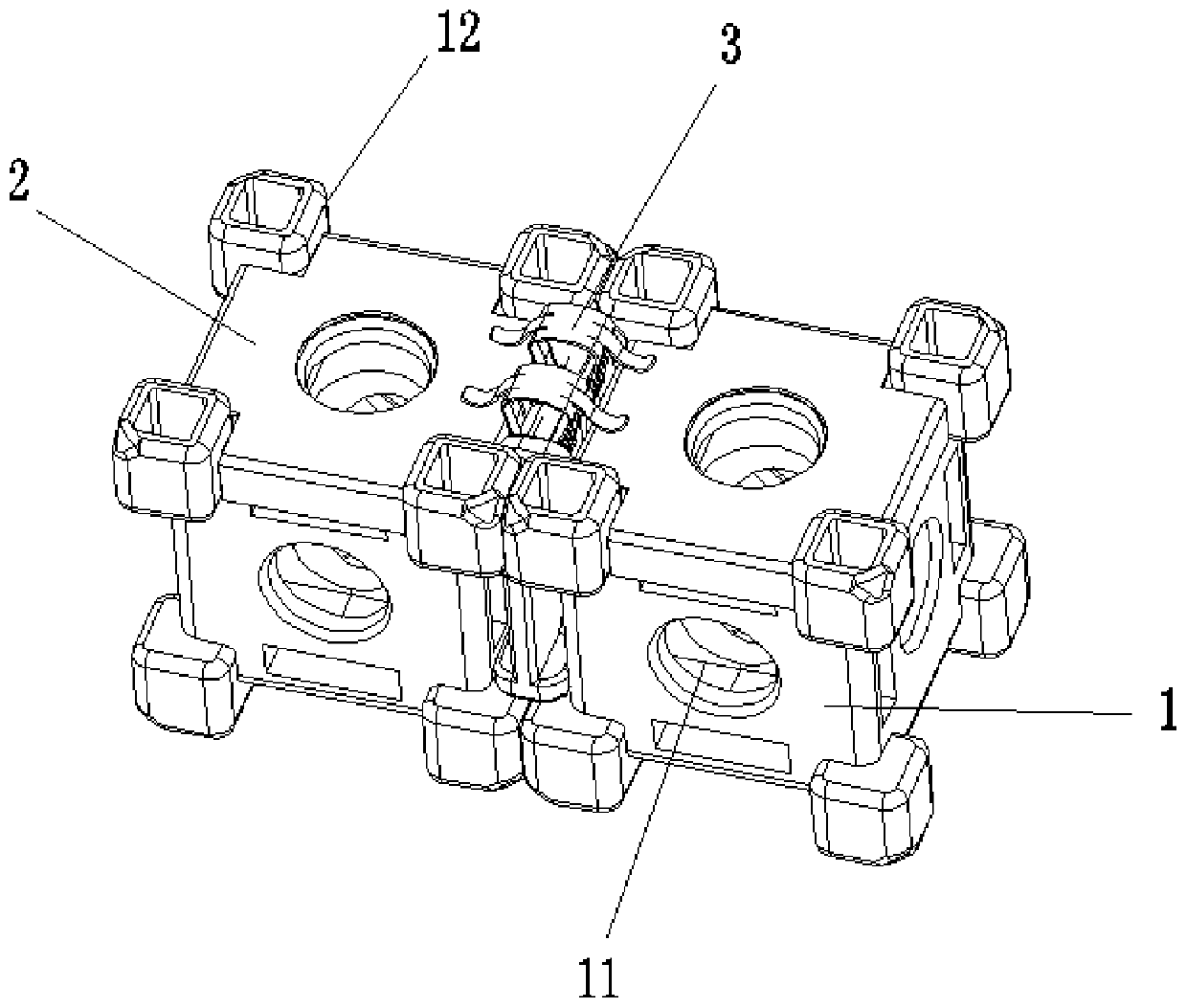 A module with a printed circuit board