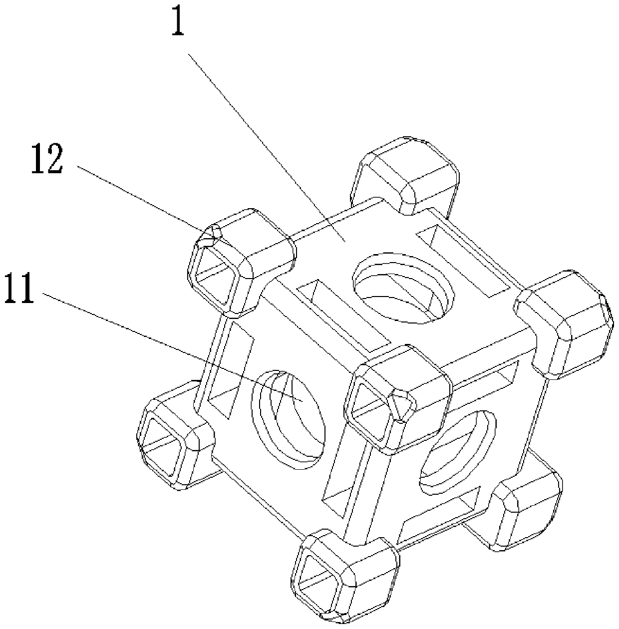 A module with a printed circuit board