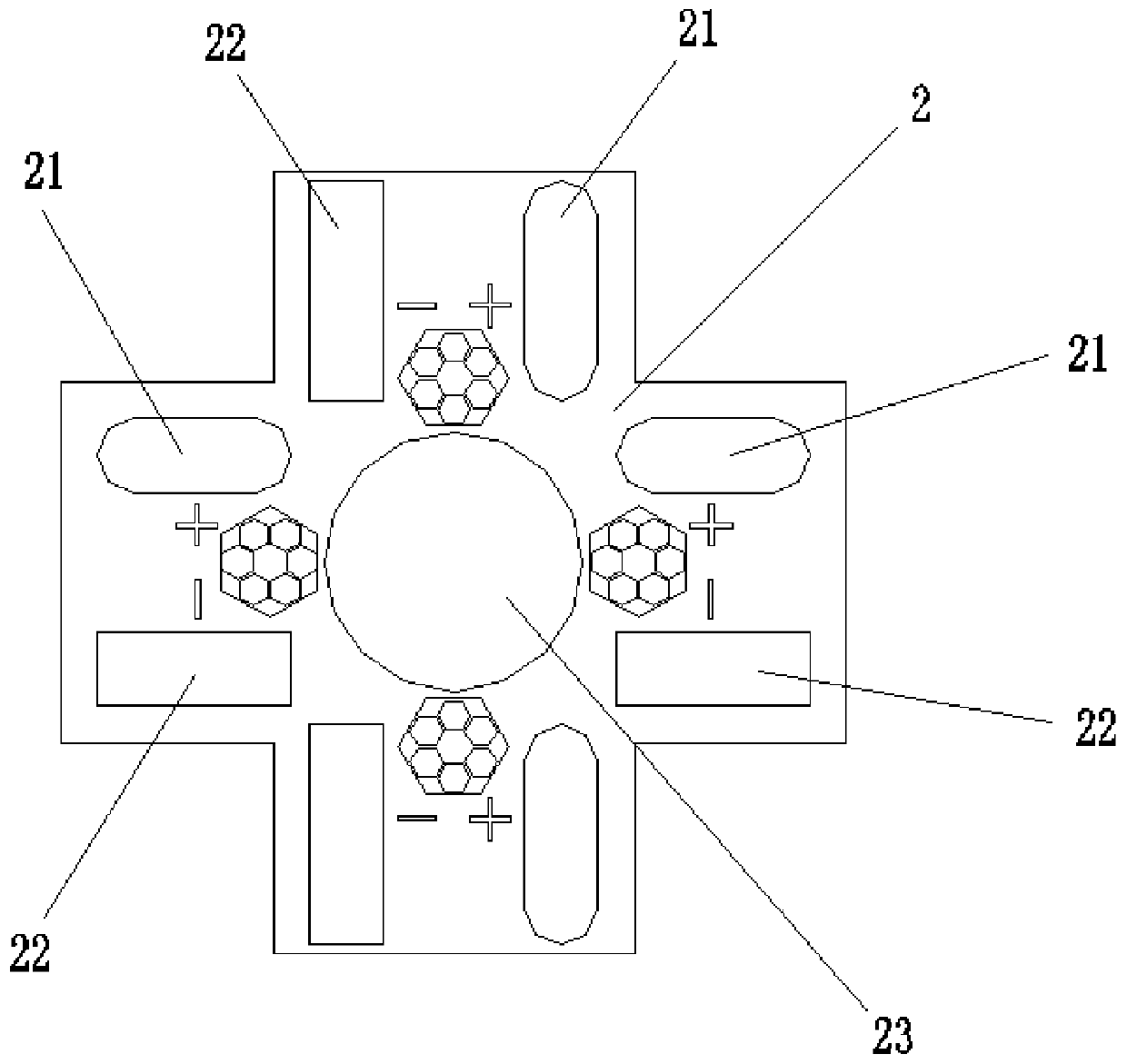 A module with a printed circuit board