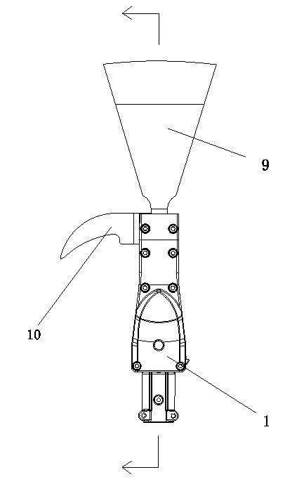 Shock axe for trimming palm leaves and harvesting palm fruits