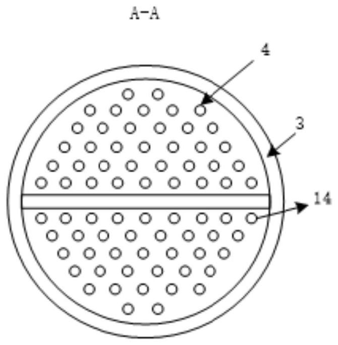 Urea catalytic hydrolysis reactor for flue gas denitrification and method