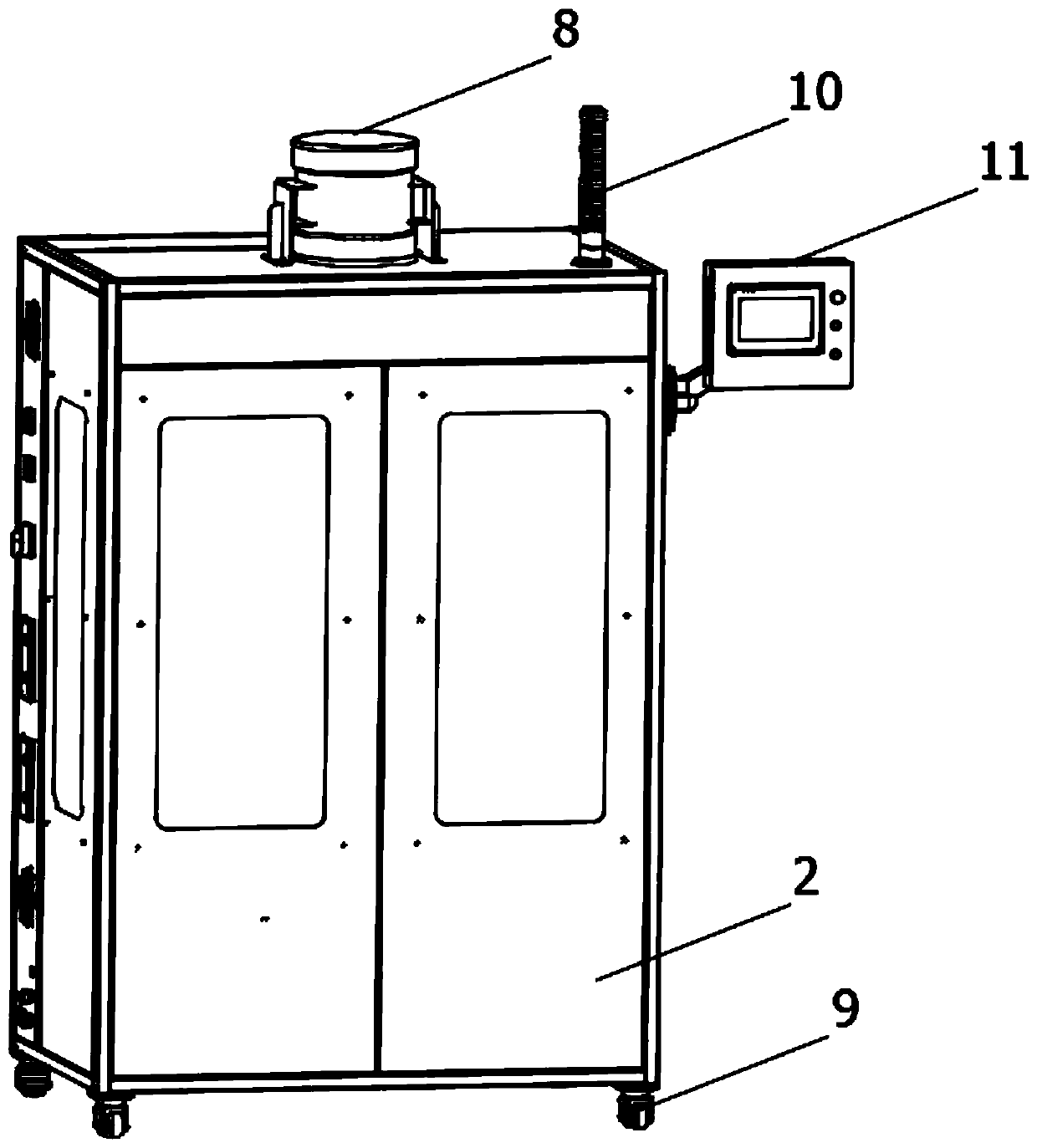 High-efficiency core cleaning machine