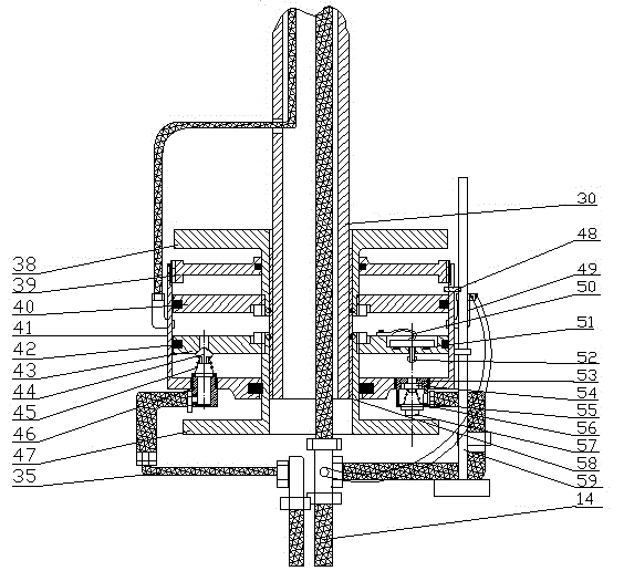 Dual-purpose device for drilling and cleaning well