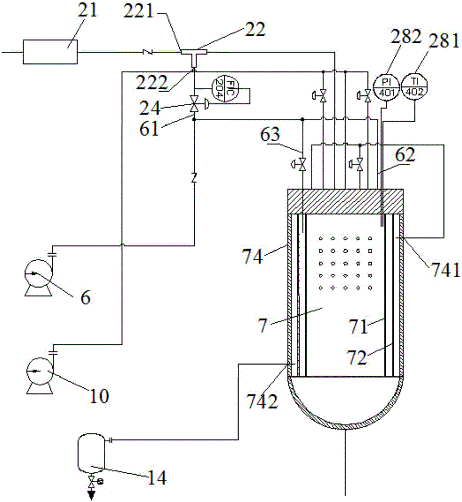 Supercritical hydrothermal combustion treatment and steam injection system for oil extraction waste liquid