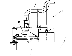 Fiber mixed device and fiber mixed method