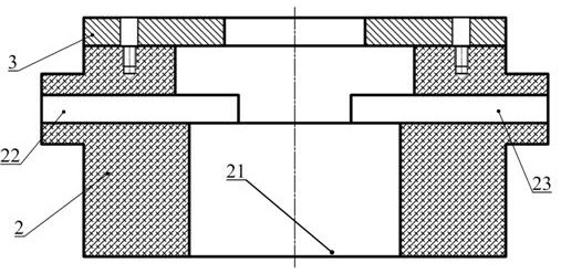 A rotary magnetic fluid assisted grinding sleeve electrolytic composite processing device and method