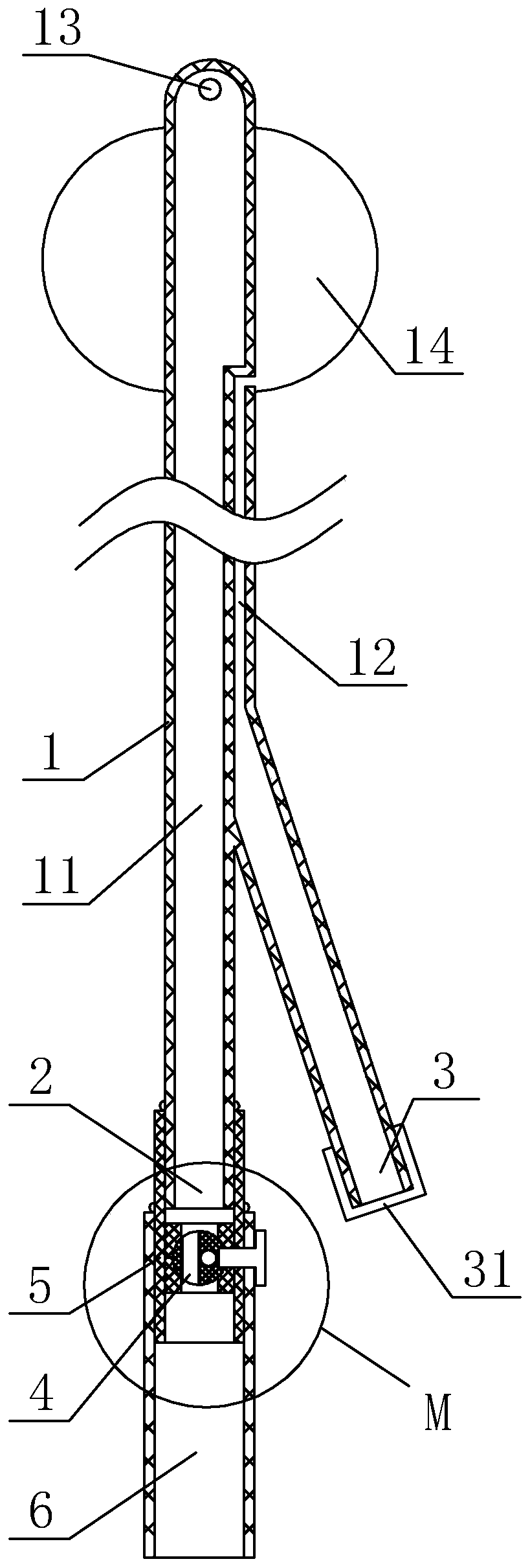 Self-control urethral catheter