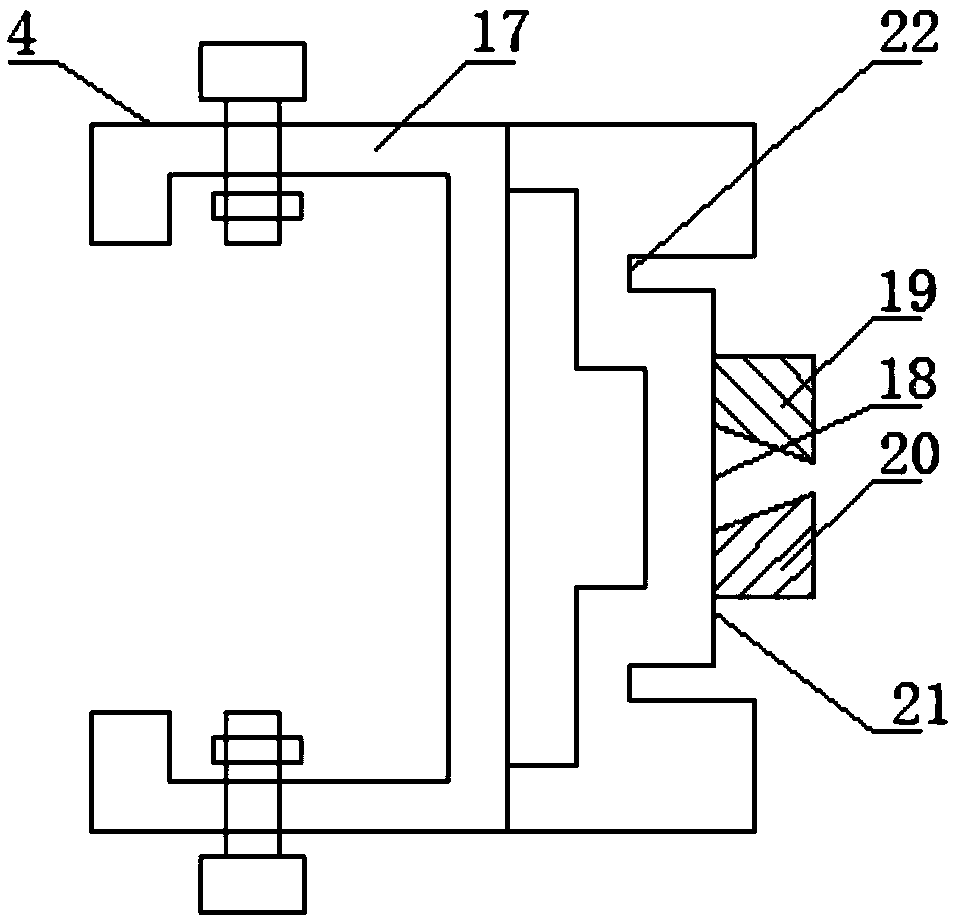 Heat-insulating type plaster line with adjustable length