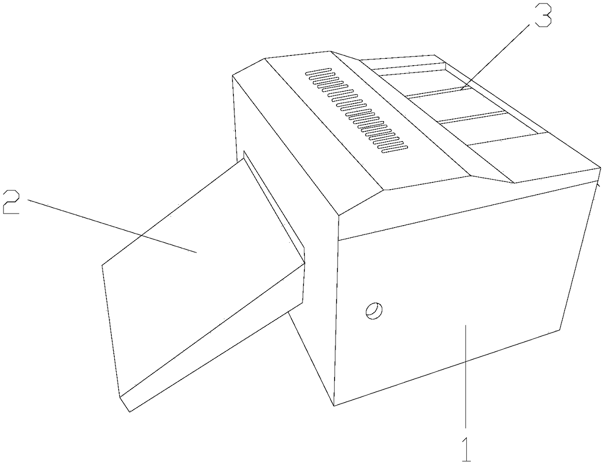 Film drying box for imaging department