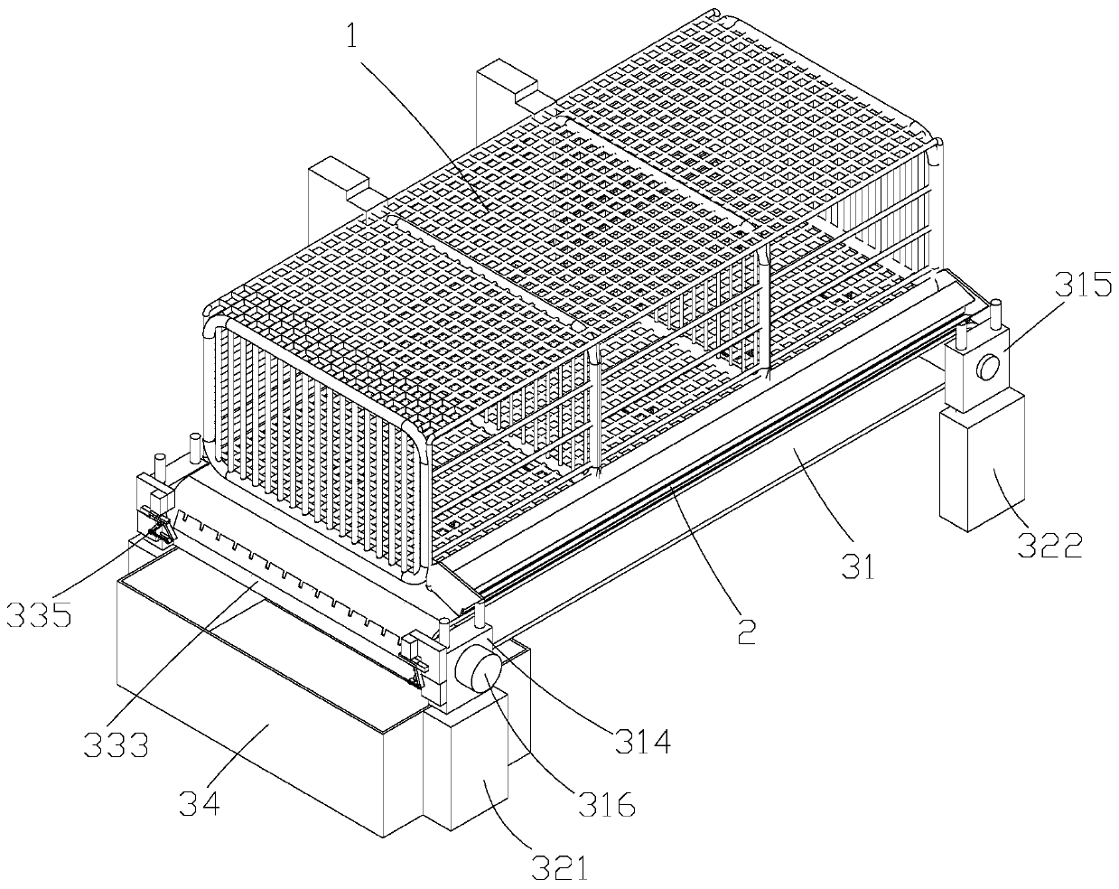 Broiler breeding bed