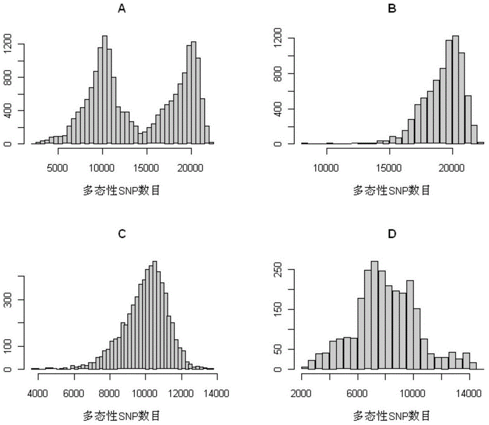 Rice genome-wide breeding chip and its application