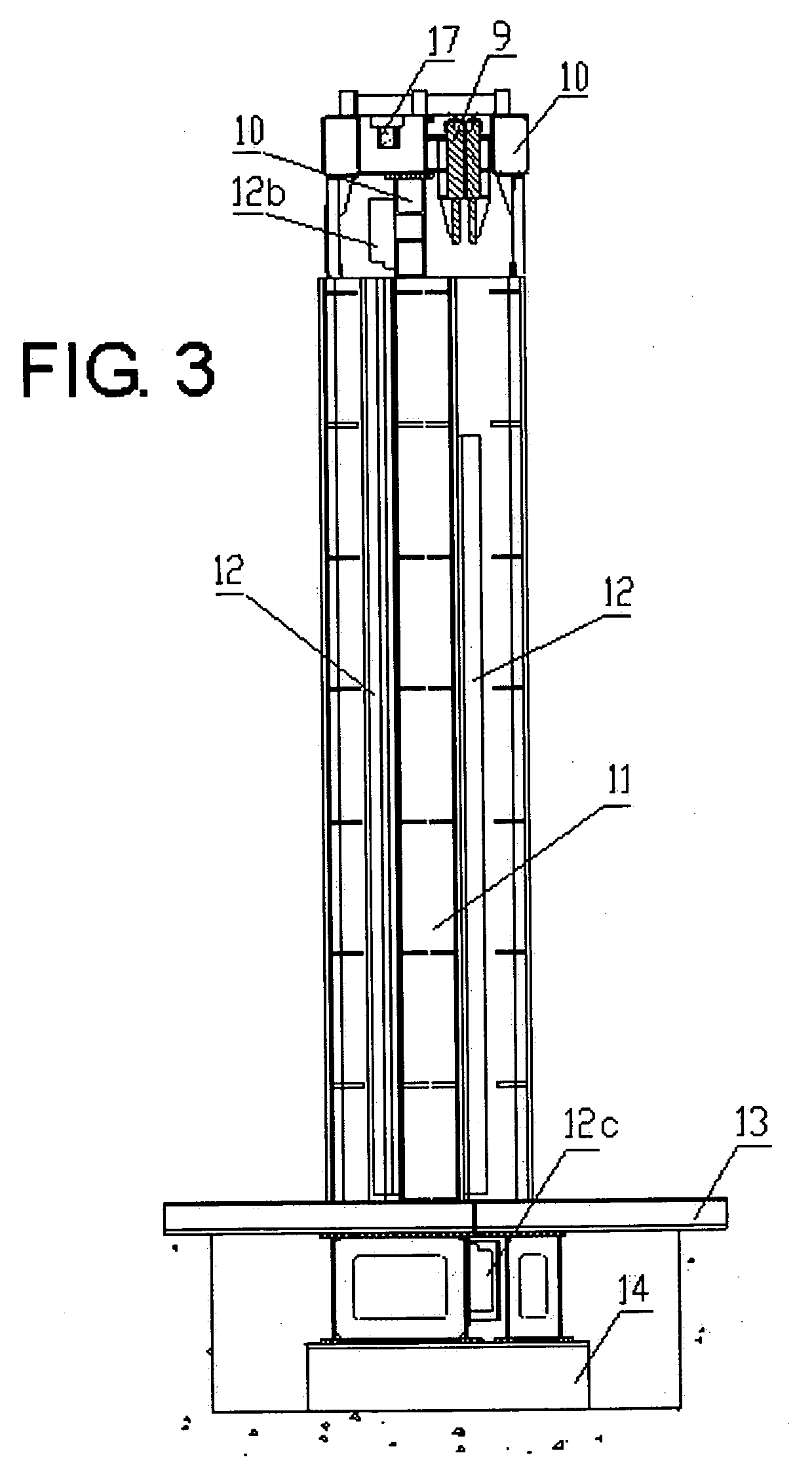 Double-radiant-source framework for container detecting system