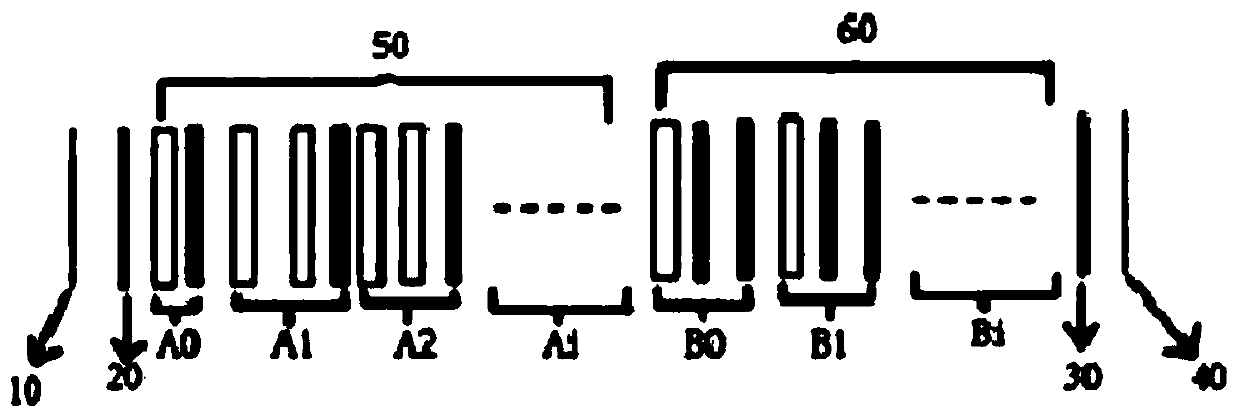 Laser radar by taking liquid crystal device as light beam deflection device